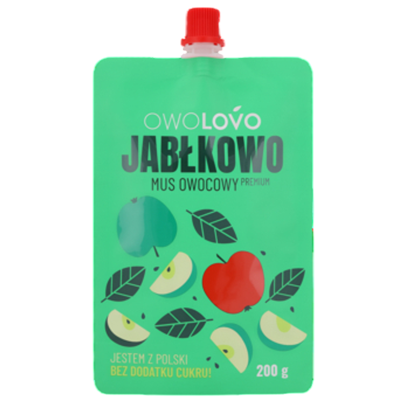 Mus jabłkowy 200g * JABŁKOWO OWOLOVO